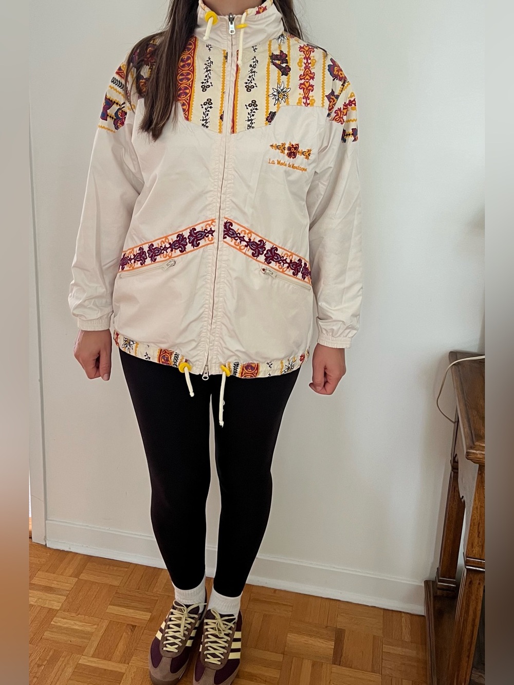 Vintage Reversible La Mode des Montagnes Jacket – 2-in-1 Floral Print